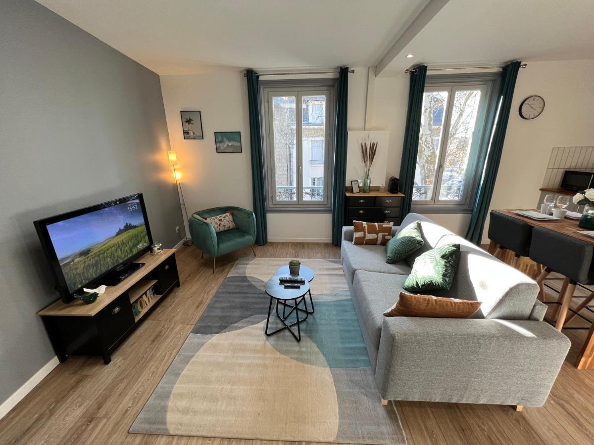Charmant Appartement T2 Cosy Climatise ブリーブ・ラ ・ガイヤルド エクステリア 写真